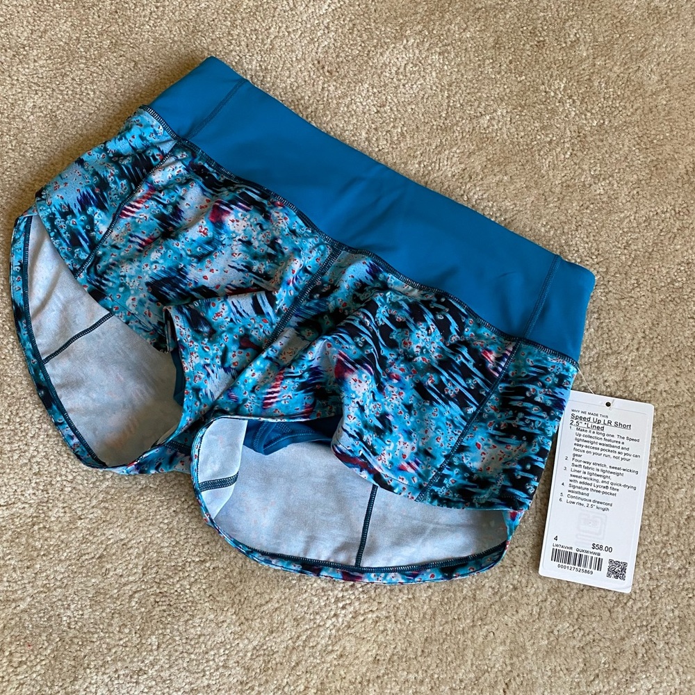 Lululemon Speed shorts